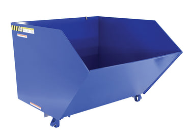 1-1/2 Cubic Yard Lo-Profile 90° Self-Dumping Steel Hopper w/ 6,000-lbs Capacity